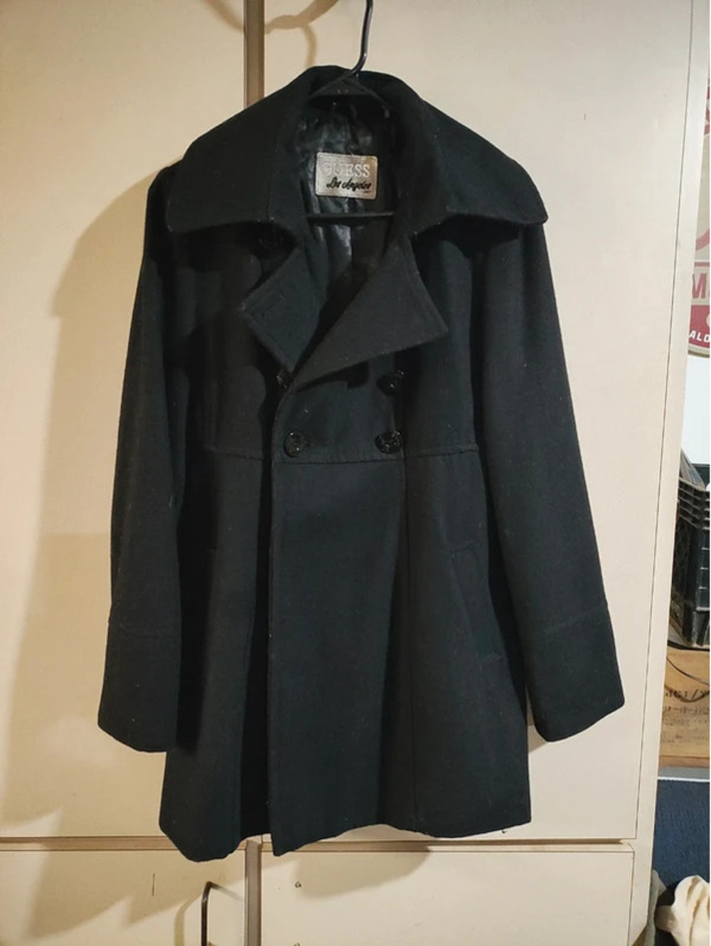 GUESS size L Black Coat